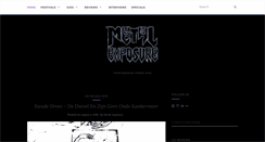 Desktop Screenshot of metal-exposure.com